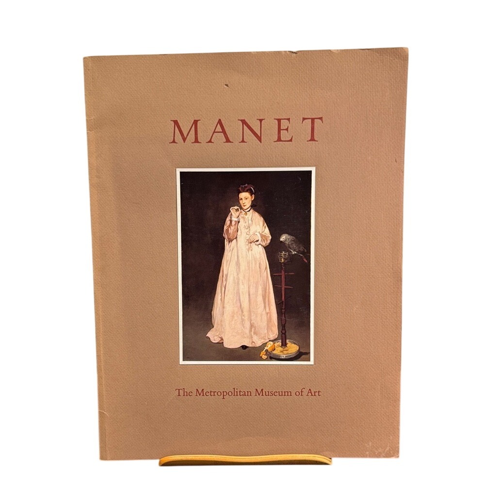 Manet Medaenas Monographs on the Arts 1983 Metropolitan Museum of Art Book